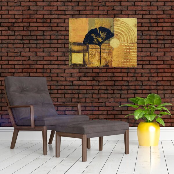 Slika - list ginka (70x50 cm)