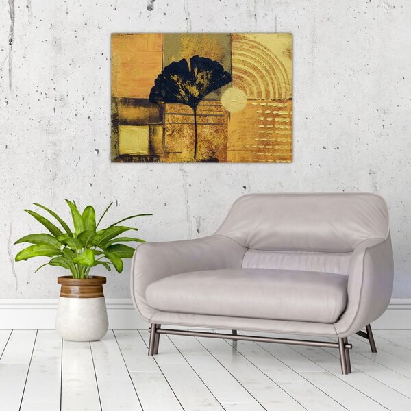 Slika - list ginka (70x50 cm)