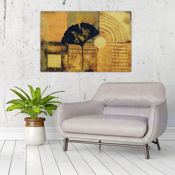 Slika - list ginka (90x60 cm)