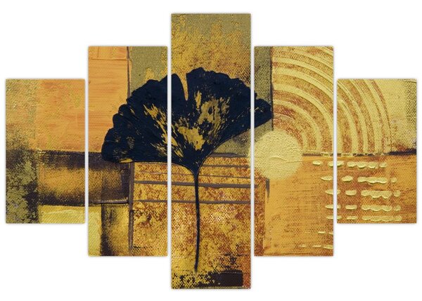 Slika - list ginka (150x105 cm)