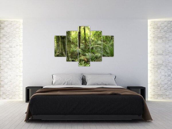 Slika tropskega deževnega gozda (150x105 cm)