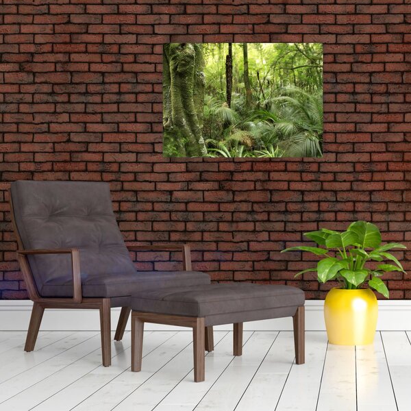 Slika tropskega deževnega gozda (70x50 cm)