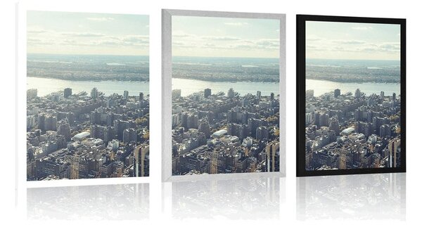 Plakat šarmantan centar New Yorka