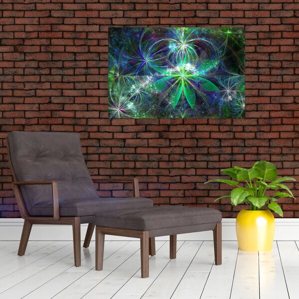 Slika - Abstraktne geometrijske oblike (90x60 cm)