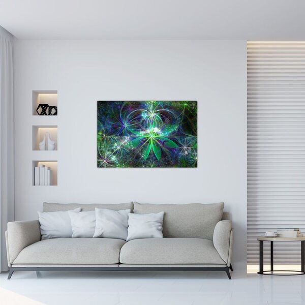 Slika - Abstraktne geometrijske oblike (90x60 cm)