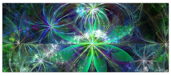 Slika - Abstraktne geometrijske oblike (120x50 cm)