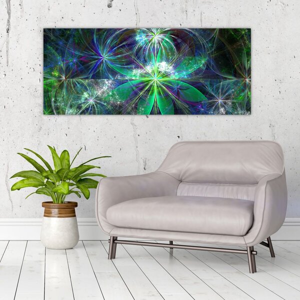 Slika - Abstraktne geometrijske oblike (120x50 cm)