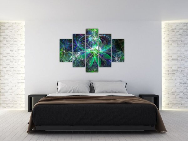 Slika - Abstraktne geometrijske oblike (150x105 cm)