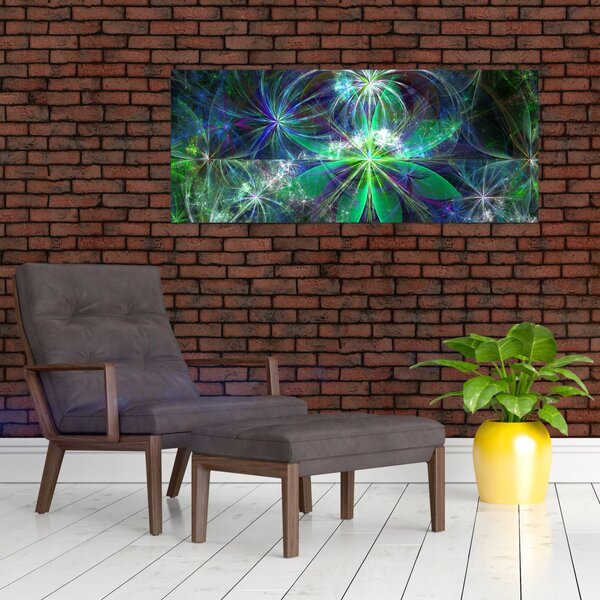 Slika - Abstraktne geometrijske oblike (120x50 cm)