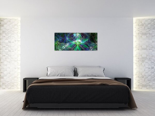 Slika - Abstraktne geometrijske oblike (120x50 cm)