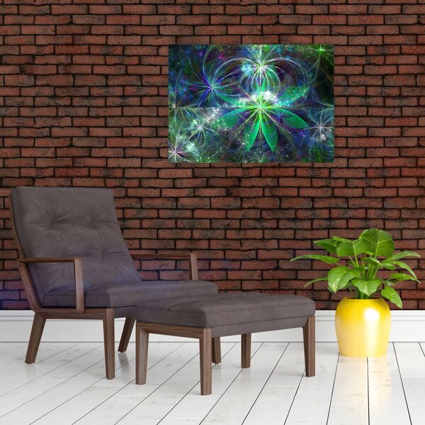 Slika - Abstraktne geometrijske oblike (70x50 cm)