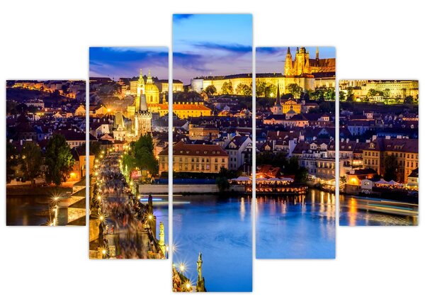 Slika - Karlov most, Praga, Češka (150x105 cm)