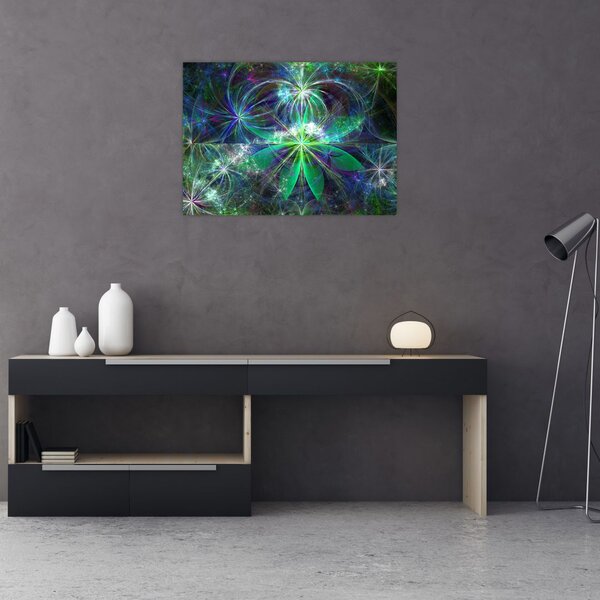 Slika - Abstraktne geometrijske oblike (70x50 cm)