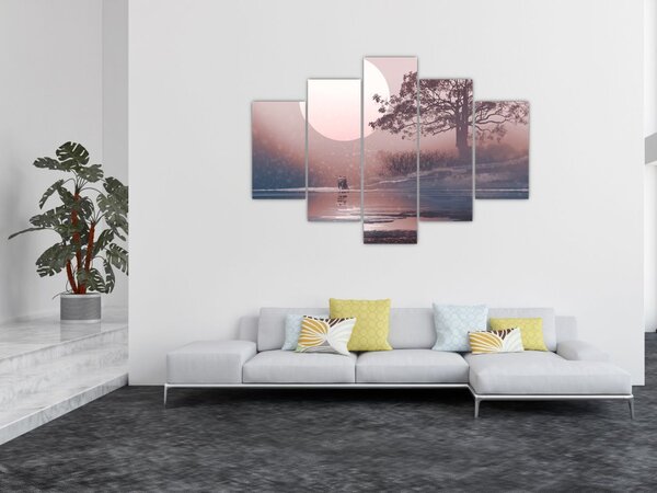 Slika - Zaljubljeni par (150x105 cm)