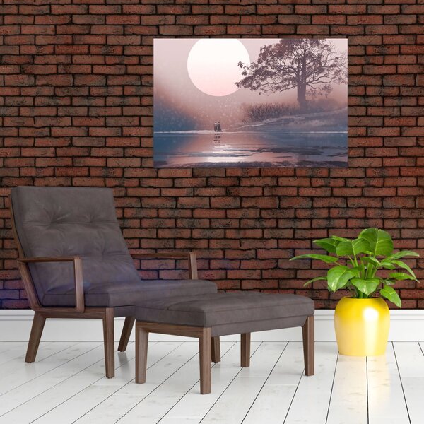 Slika - Zaljubljeni par (90x60 cm)