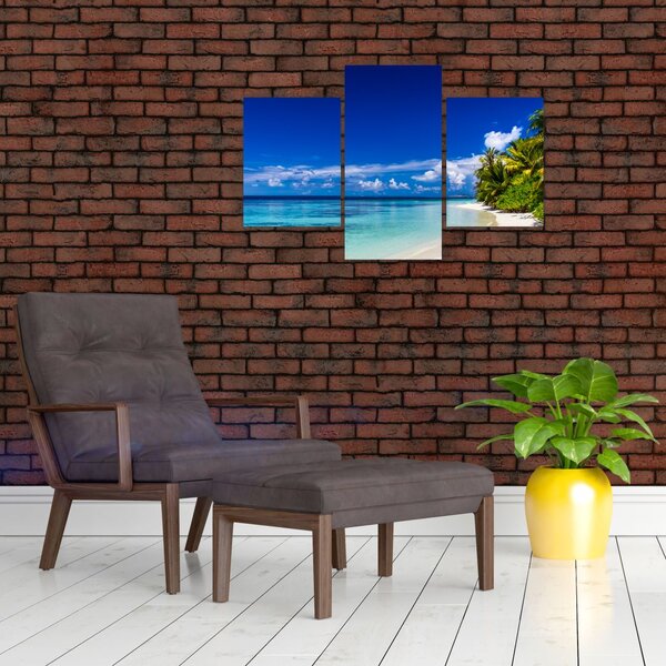 Slika tropske plaže (90x60 cm)