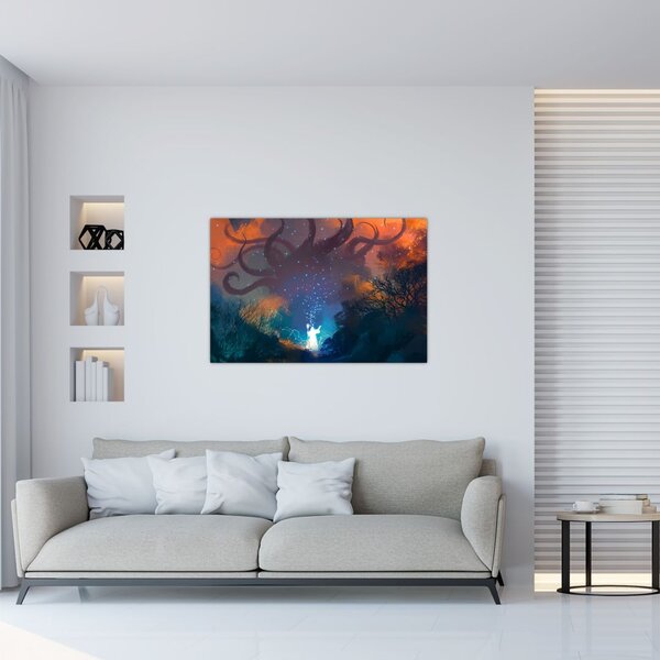 Slika - Čarobni čarovnik (90x60 cm)