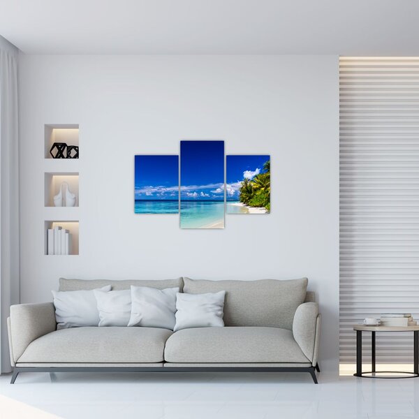 Slika tropske plaže (90x60 cm)