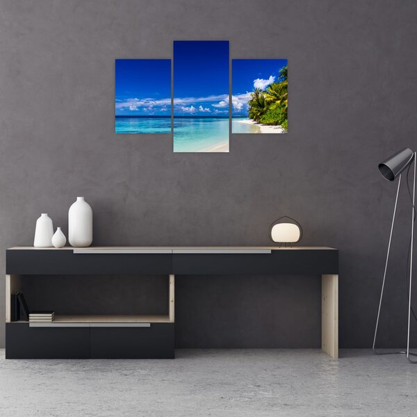 Slika tropske plaže (90x60 cm)