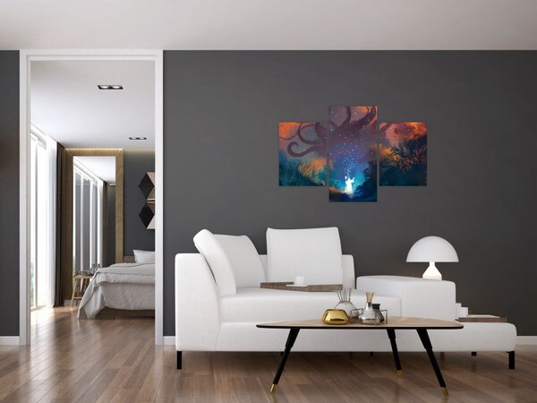 Slika - Čarobni čarovnik (90x60 cm)