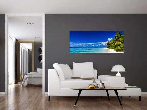 Slika tropske plaže (120x50 cm)