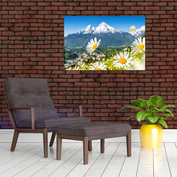 Slika - Pomlad v Alpah (90x60 cm)