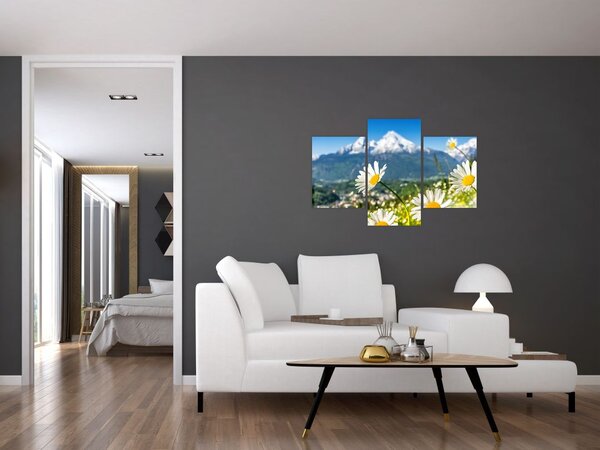 Slika - Pomlad v Alpah (90x60 cm)