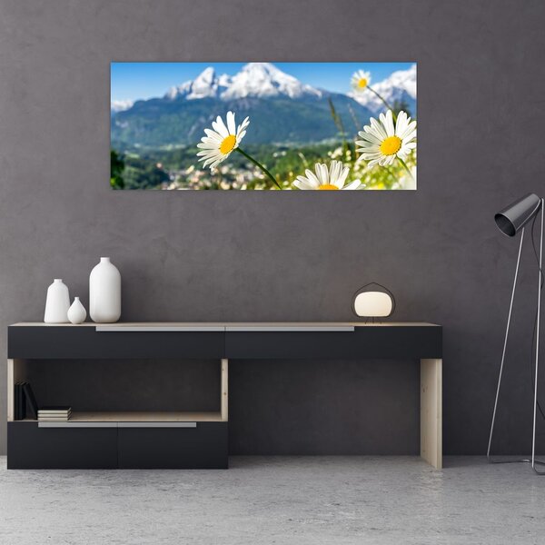 Slika - Pomlad v Alpah (120x50 cm)