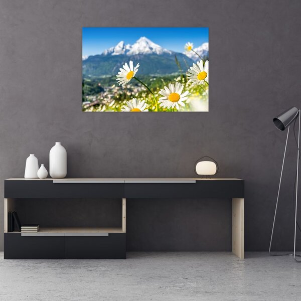 Slika - Pomlad v Alpah (90x60 cm)