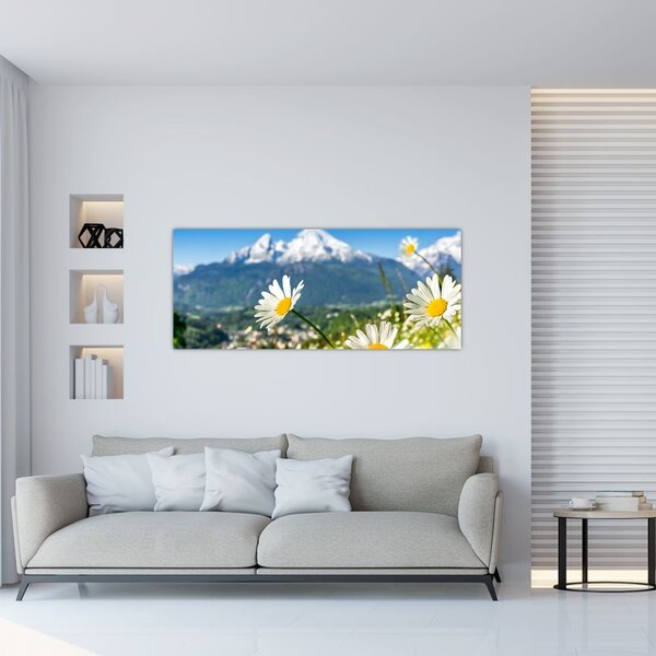 Slika - Pomlad v Alpah (120x50 cm)