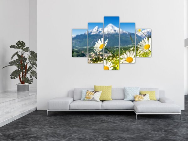 Slika - Pomlad v Alpah (150x105 cm)