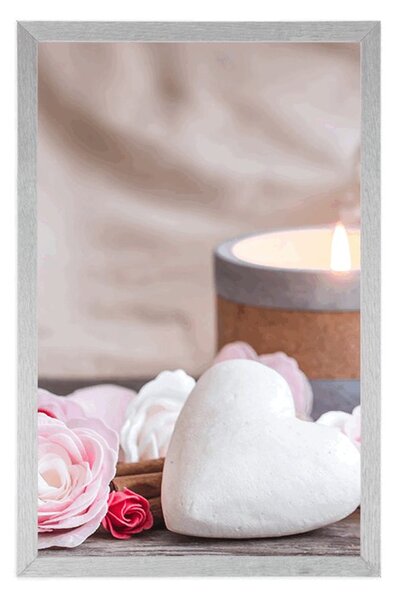 Plakat mrtva priroda s natpisom Home