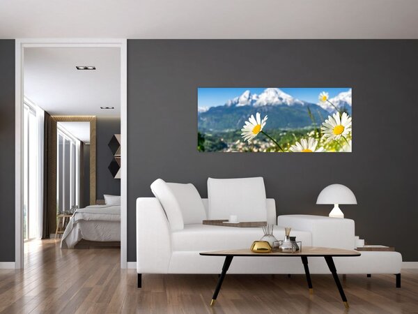Slika - Pomlad v Alpah (120x50 cm)