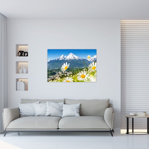 Slika - Pomlad v Alpah (90x60 cm)