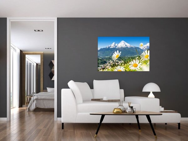 Slika - Pomlad v Alpah (90x60 cm)