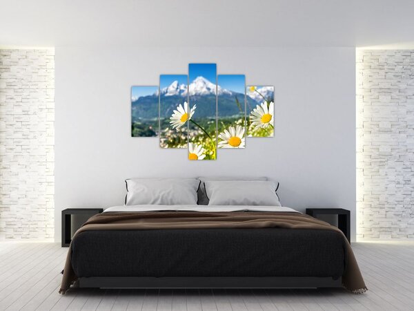 Slika - Pomlad v Alpah (150x105 cm)