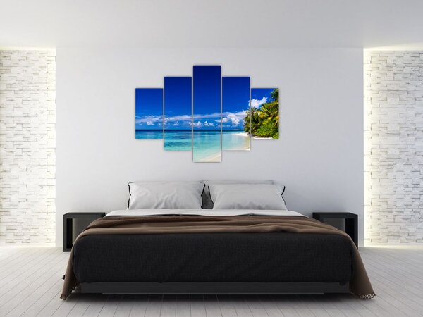Slika tropske plaže (150x105 cm)