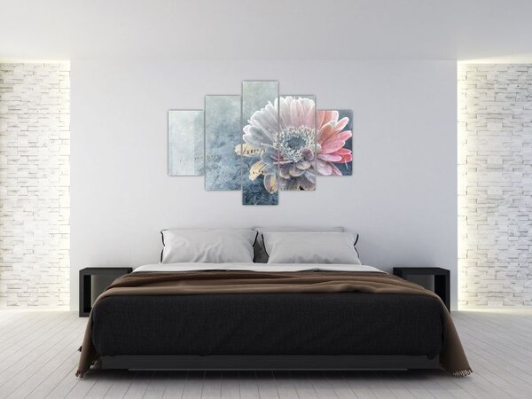 Slika - Zimska roža (150x105 cm)