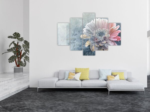 Slika - Zimska roža (150x105 cm)