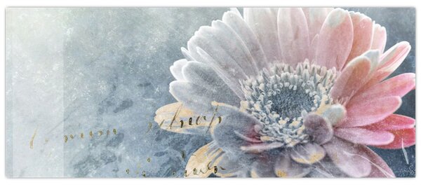 Slika - Zimska roža (120x50 cm)