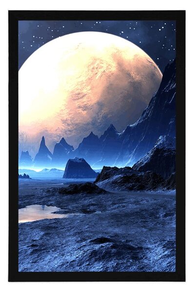 Plakat fantasy zemlja