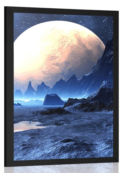 Plakat fantasy zemlja