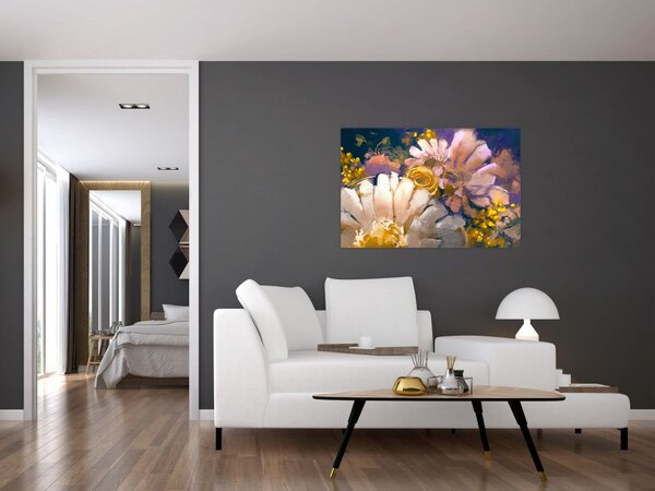 Slika rož (90x60 cm)