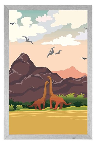 Plakat zemlja dinosaurusa