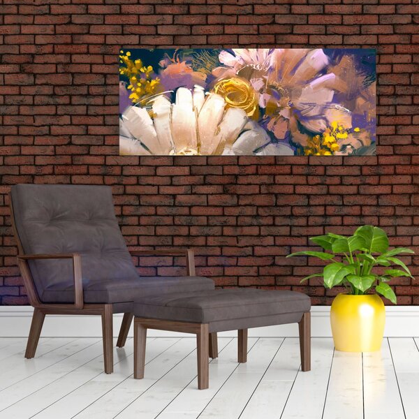 Slika rož (120x50 cm)