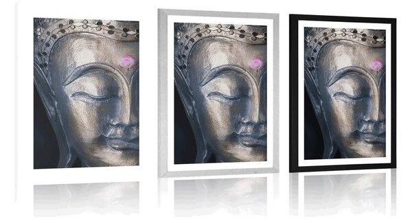Plakat s paspartuom božanstveni Buddha