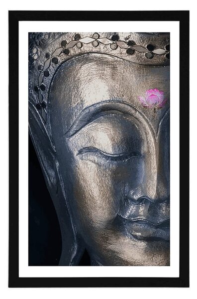 Plakat s paspartuom božanstveni Buddha