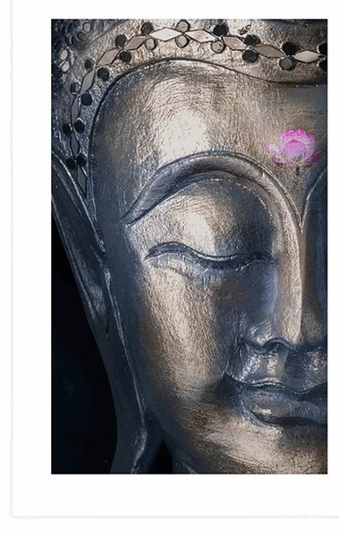 Plakat s paspartuom božanstveni Buddha