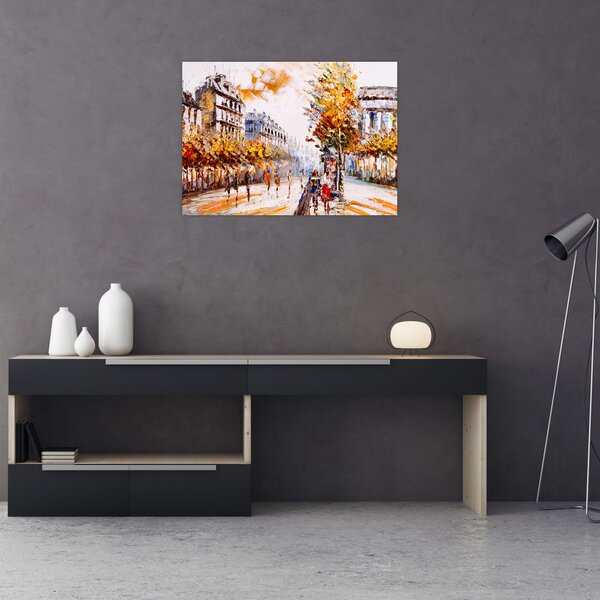 Slika - Ulica v Parizu (70x50 cm)