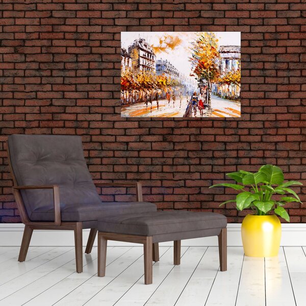 Slika - Ulica v Parizu (70x50 cm)